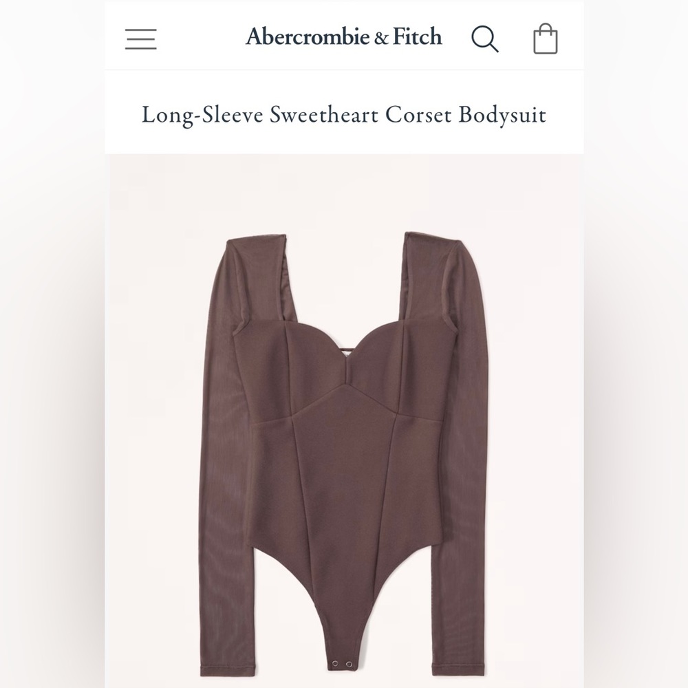 Abercrombie bodysuit